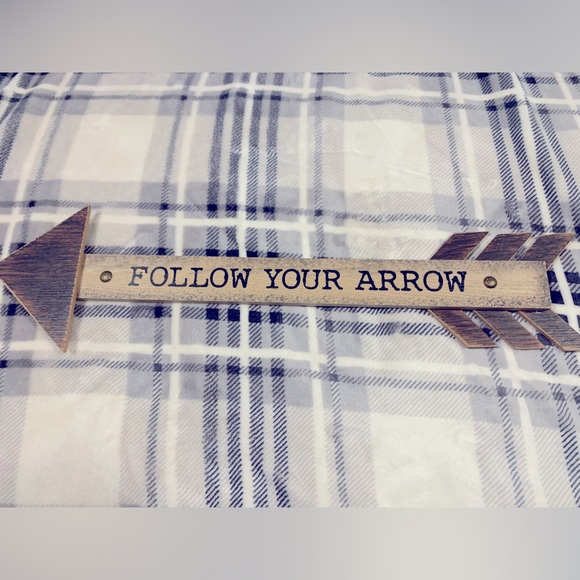 Follow your Arrow wall decor - Picture 1 of 4